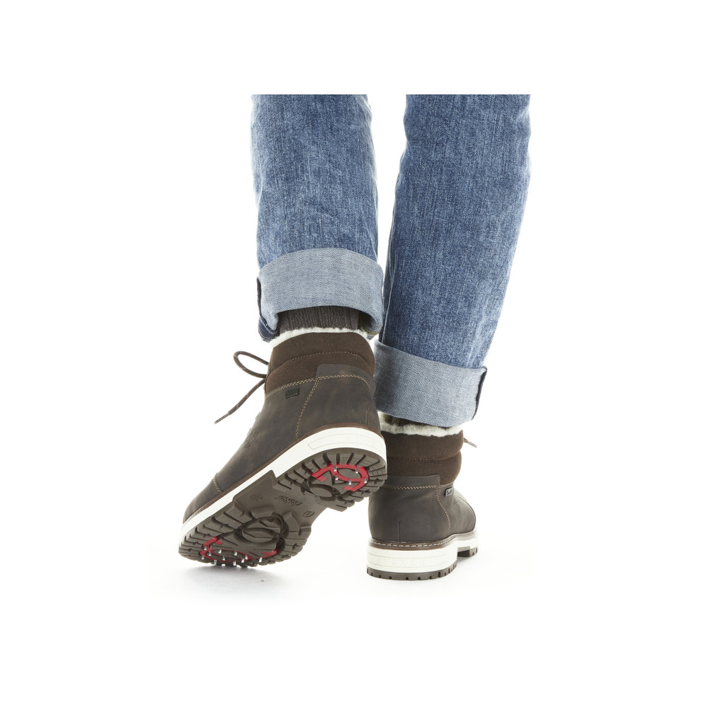 Vettähylkivät Rieker F8333-25 nilkkurit – Lämpimät ja mukavat miesten talvikengät - Image 16