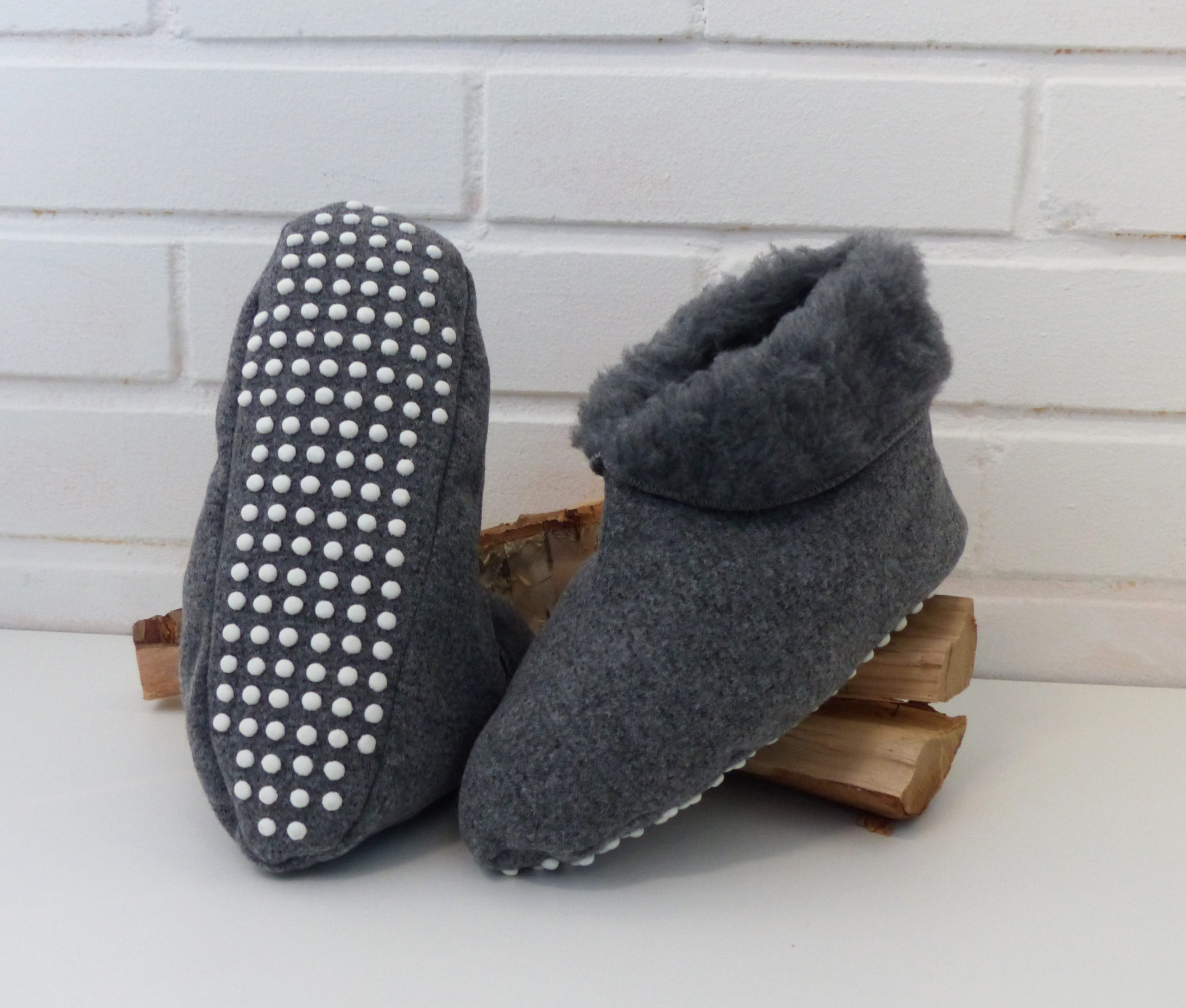 Rapu liukuestetossut harmaa liukuestepohja