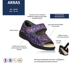 Podowell Arras tilava erikoisjalkine