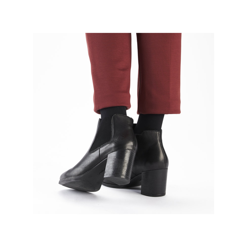 Rieker lämminvuoriset korolliset nilkkurit vetoketjulla - Image 13