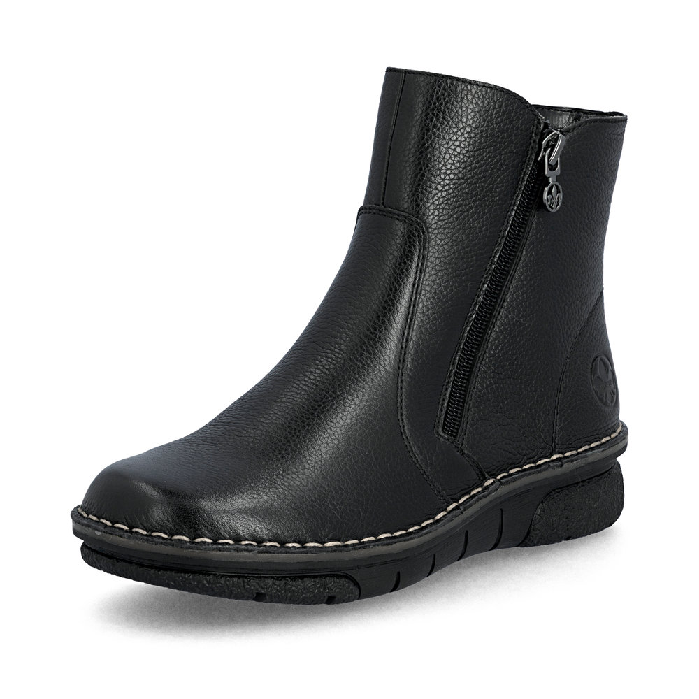 Rieker Ankelboots med två dragkedjor - Bild 2