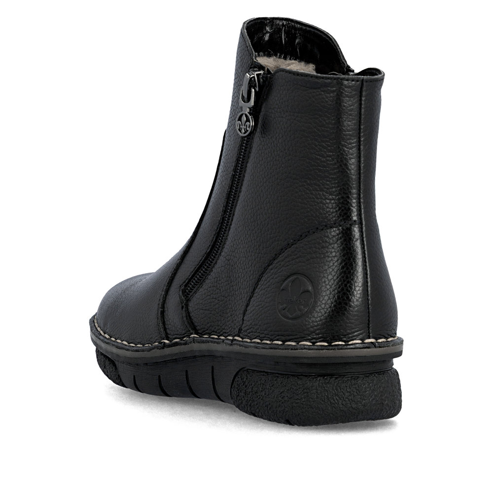 Rieker Ankelboots med två dragkedjor - Bild 4