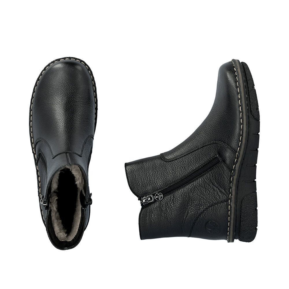 Rieker Ankelboots med två dragkedjor - Bild 9