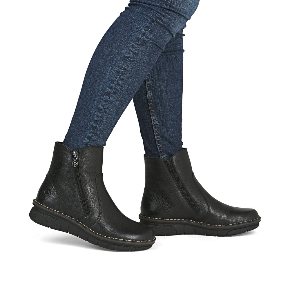 Rieker Ankelboots med två dragkedjor - Bild 10