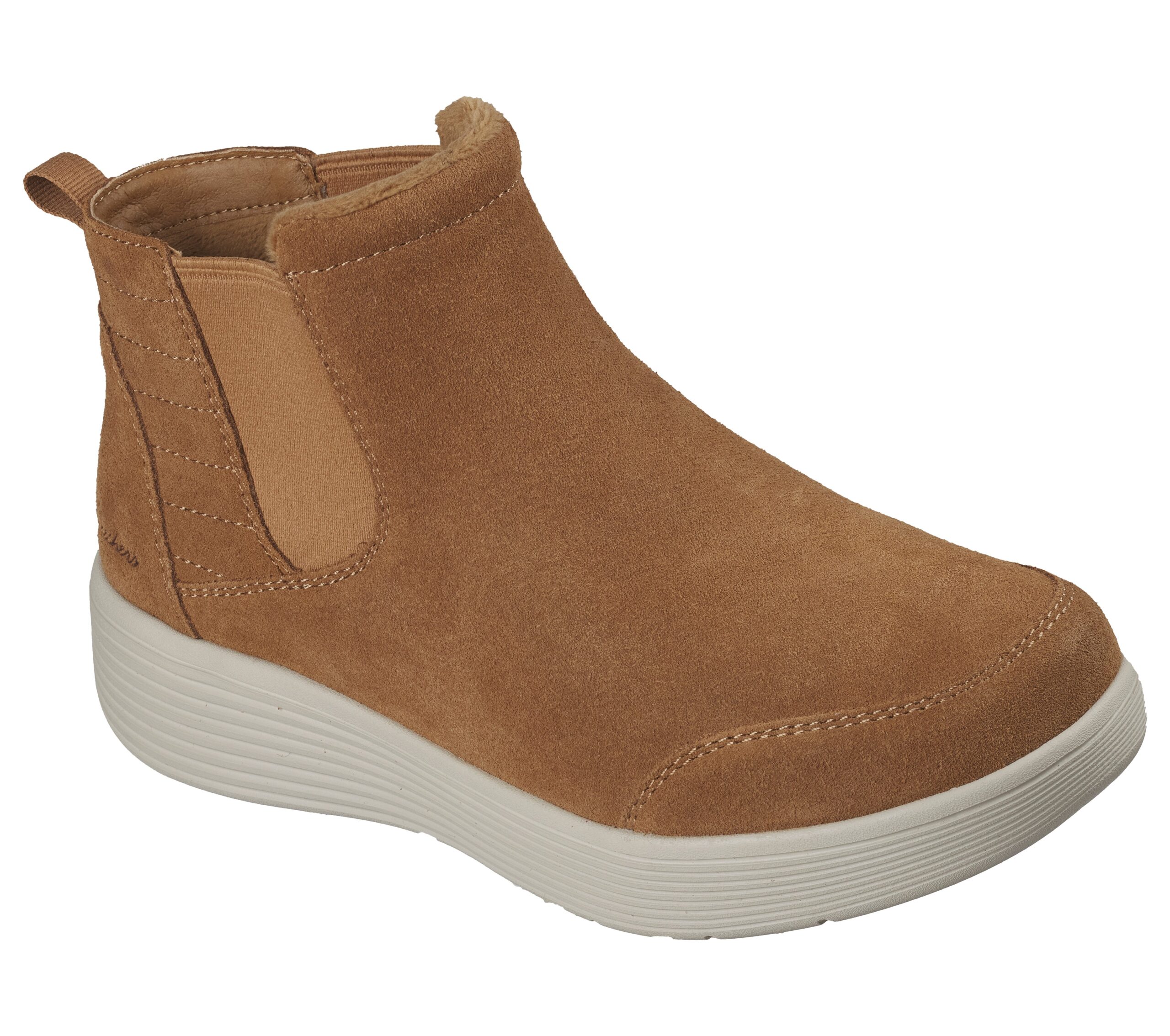 Skechers 159095 TAN naisten ruskea nilkkuri edestä