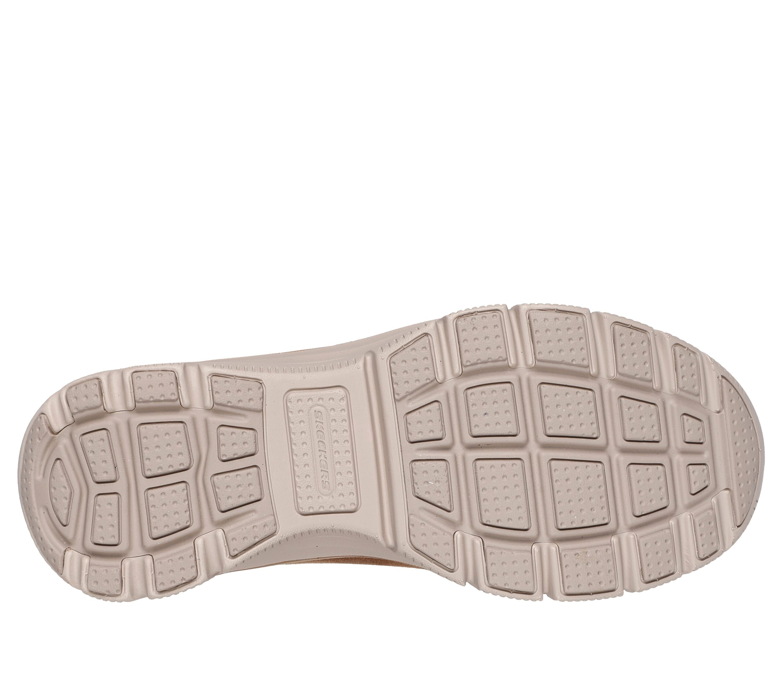 Skechers 168045 nilkkurit, chestnut, yksityiskohta tekoturkisvuori ja Scotchgard®-käsittely.