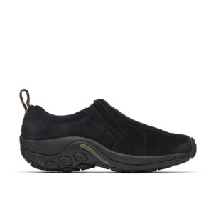 Merrell Jungle Moc J60825 miesten musta slip-on kenkä sivulta