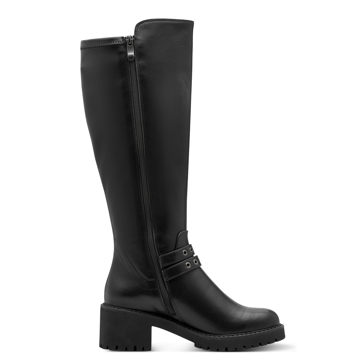 Marco Tozzi naisten saapas käytössä talvella ulkona