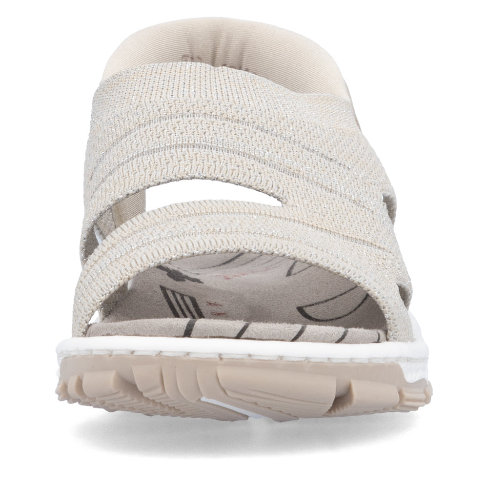 Rieker Ready2Go sandaalit beige edestä