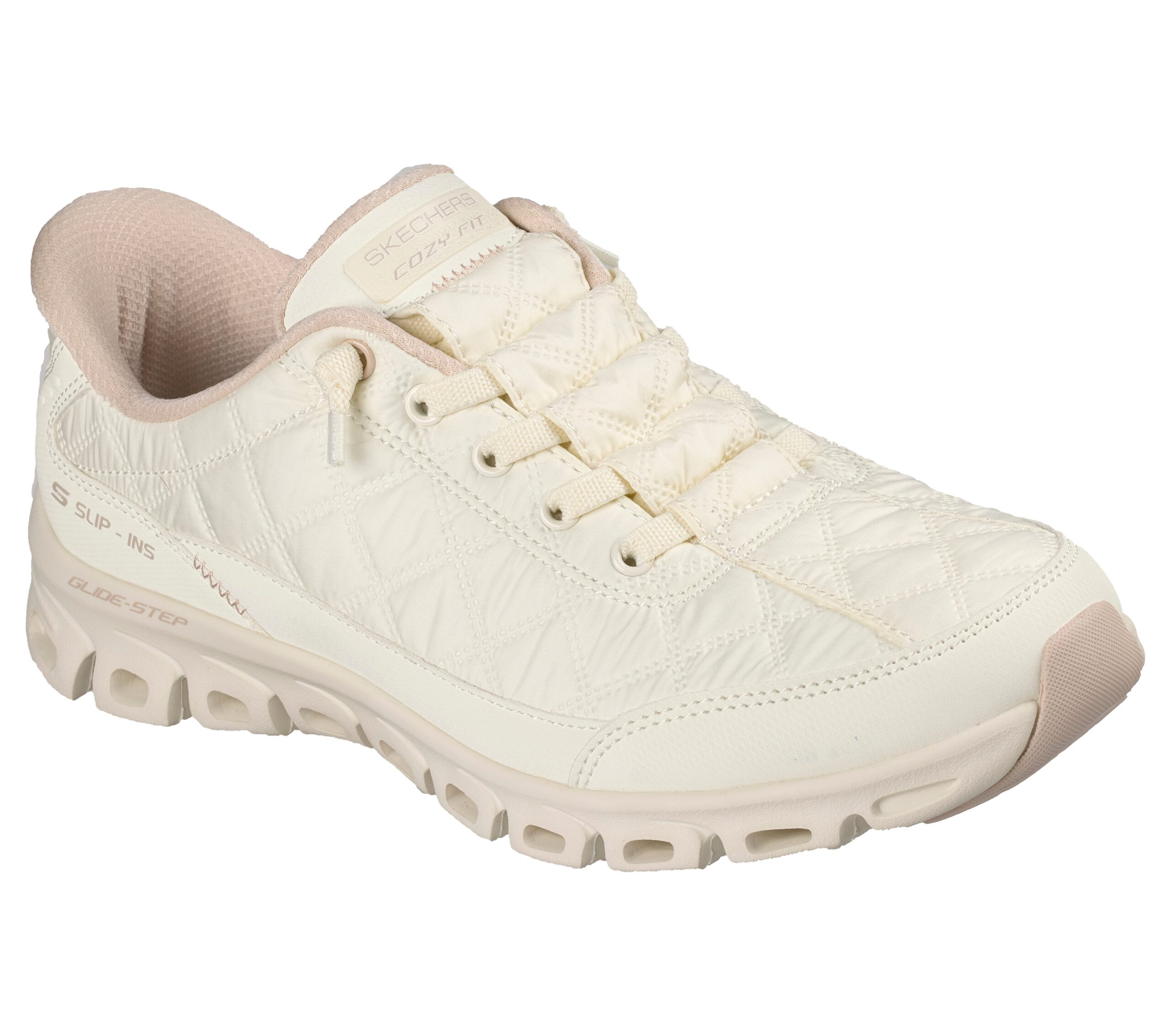 SKECHERS GLIDESTEP SLIPINS TOPPA WHITE - Image 3