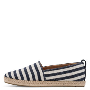 Tamaris Canvas Espad Naisten Sandaalit - Raidallinen tekstiilipäällinen