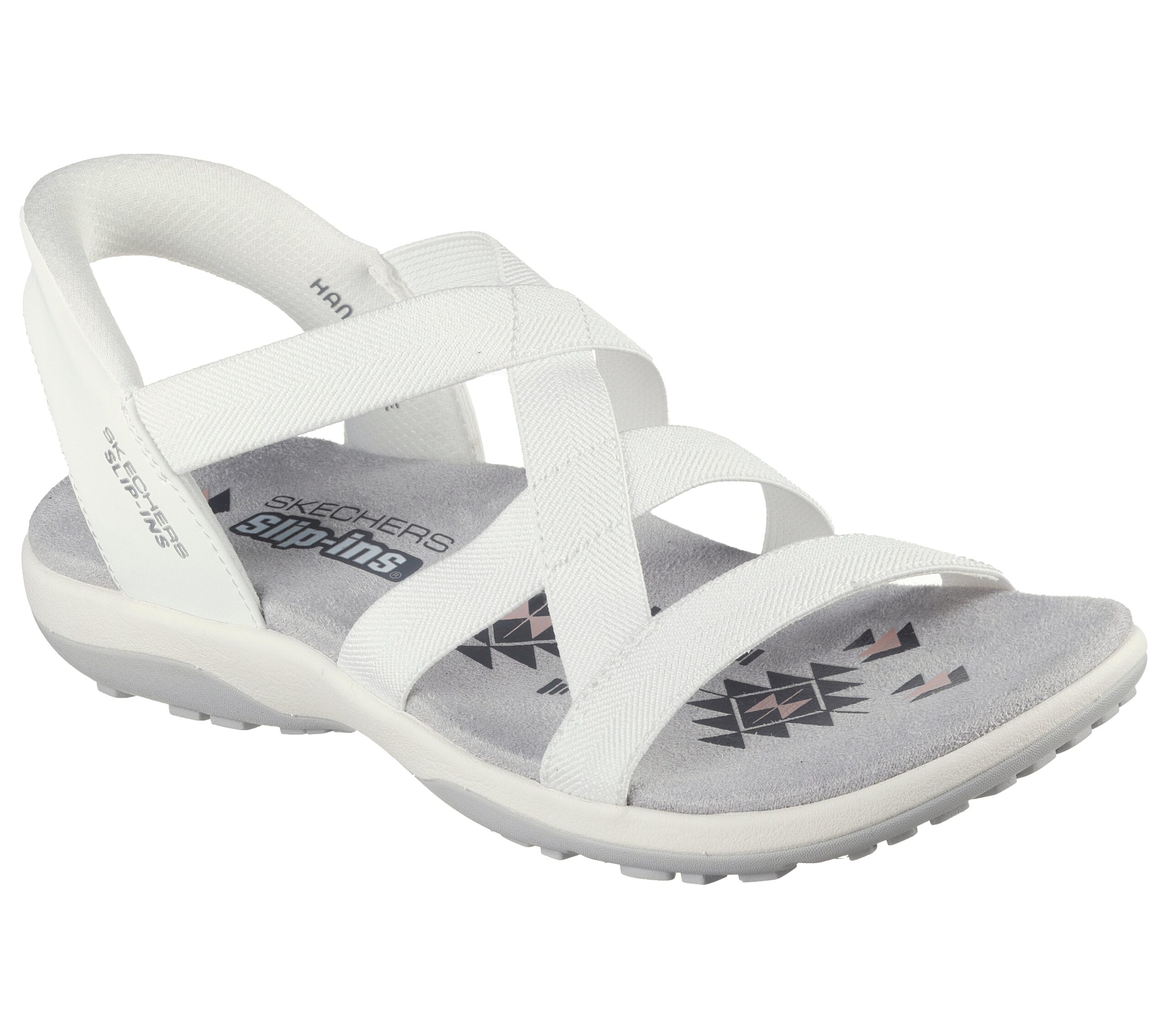SKECHERS REAGGAE SANDAL WHITE 163460 - Image 5