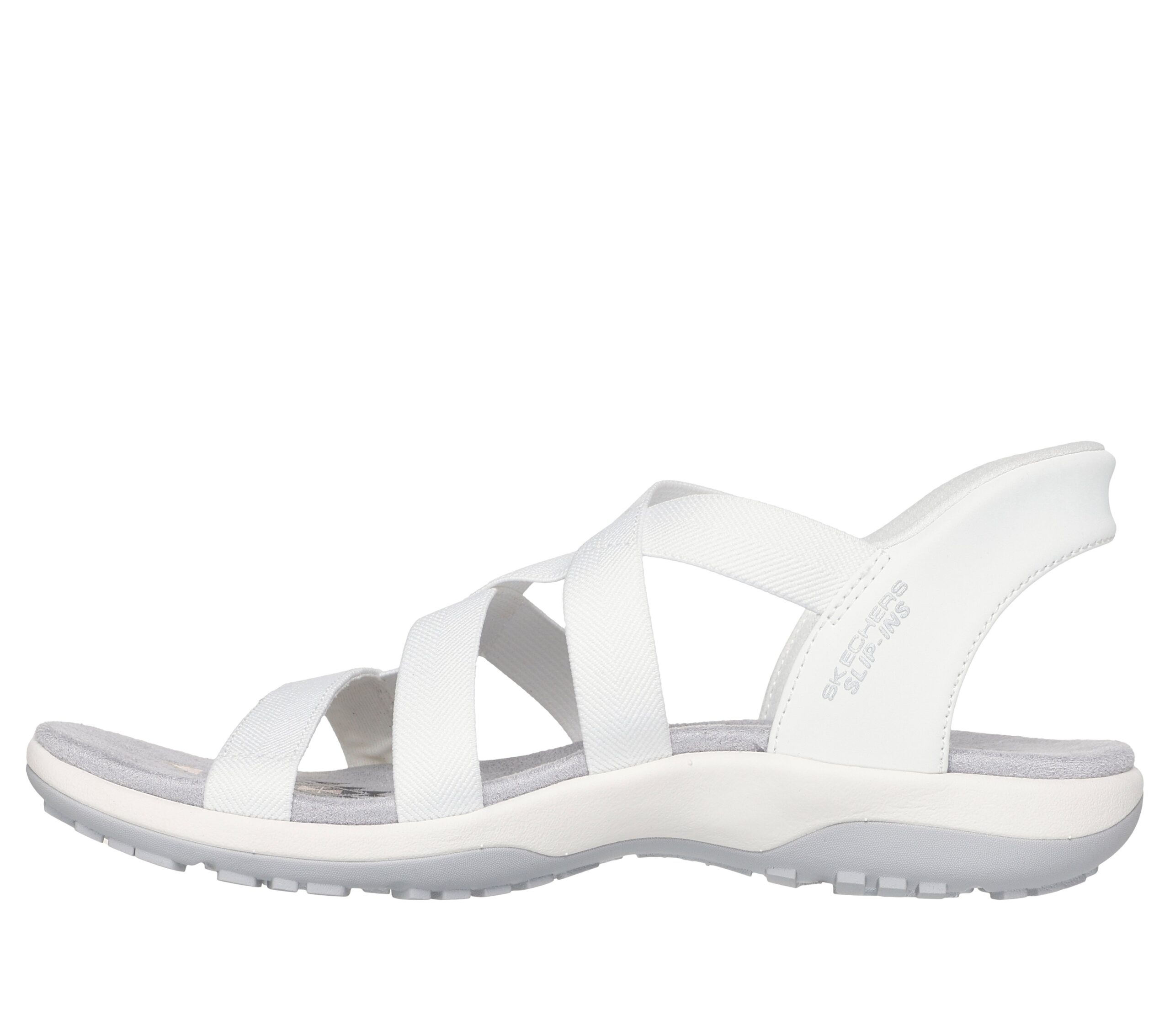 SKECHERS REAGGAE SANDAL WHITE 163460 - Image 6