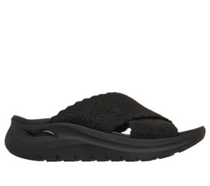 SKECHERS ARCHFIT SANDAL BLACK 164079