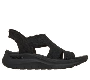SKECHERS ARCHFIT SANDAL BLACK 164080BBK