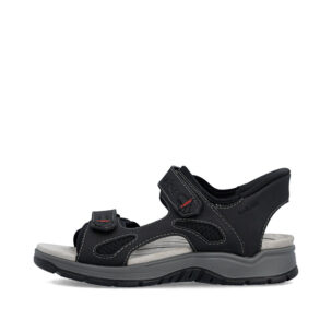RIEKER SANDAL STEP-IN BLACK