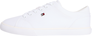 TOMMY HILFIGER LOW VULC CANVAS WHITE LACE FW0FW09102YBS