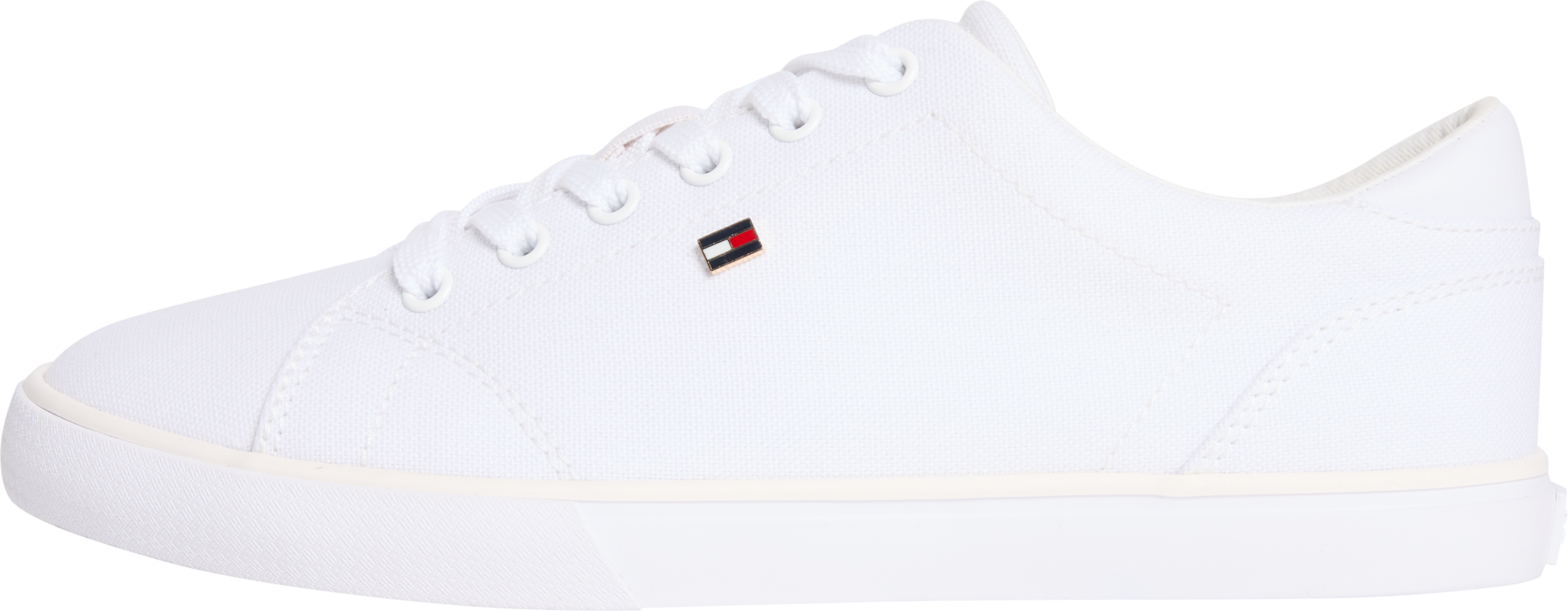 TOMMY HILFIGER LOW VULC CANVAS WHITE LACE FW0FW09102YBS