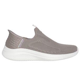 SKECHERS ULTRAFELX SLIPINS TAUPE