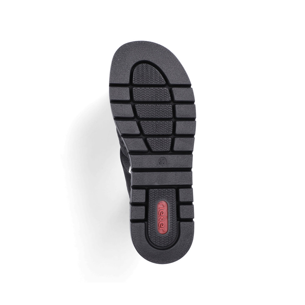RIEKER SANDAL ANKELSTRAP BLACK V4959-00 - Image 7