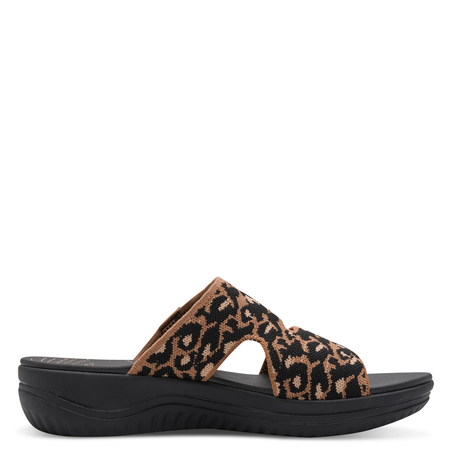 JANA COSHY SANDAL LEOPARD BLACK - Image 3