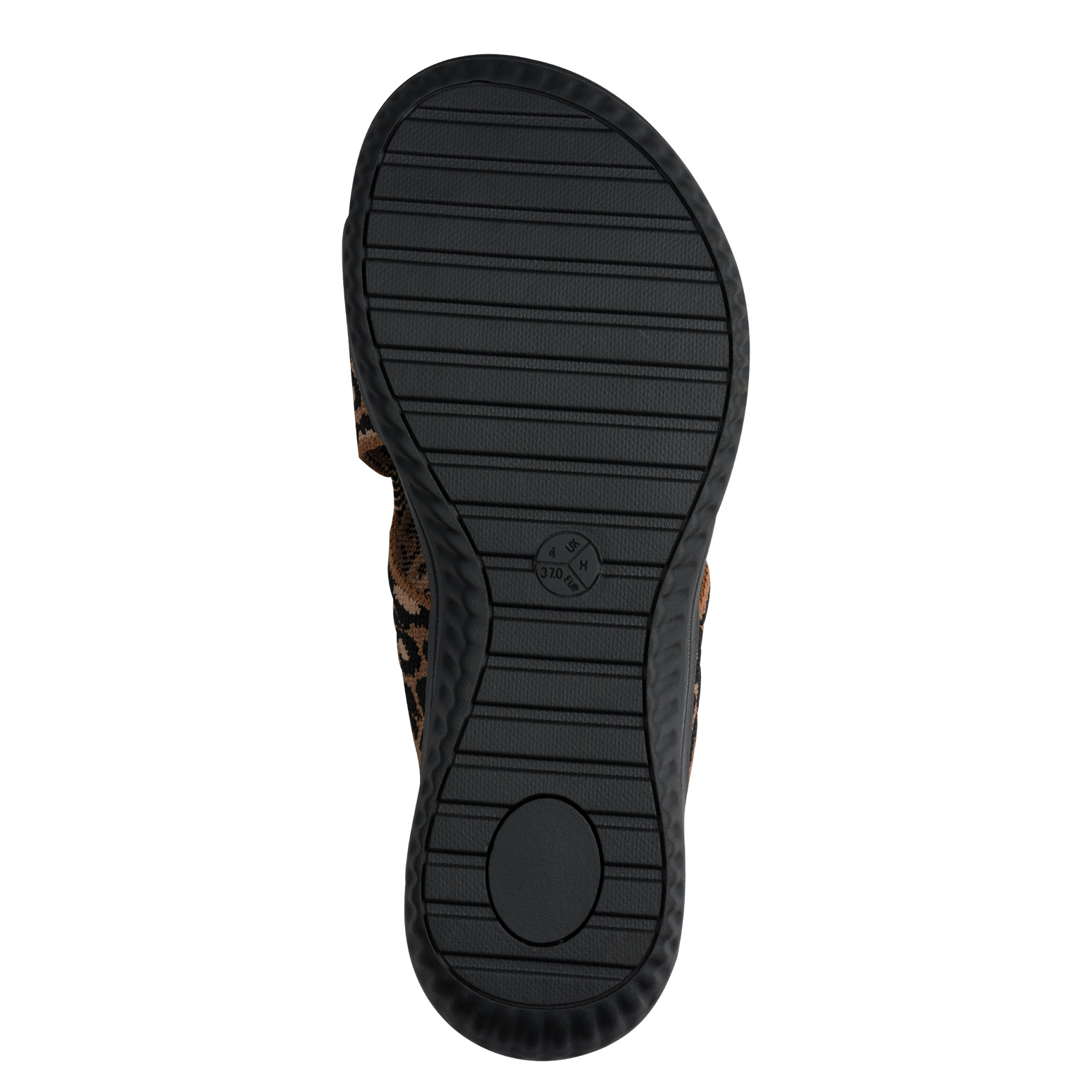 JANA COSHY SANDAL LEOPARD BLACK - Image 5