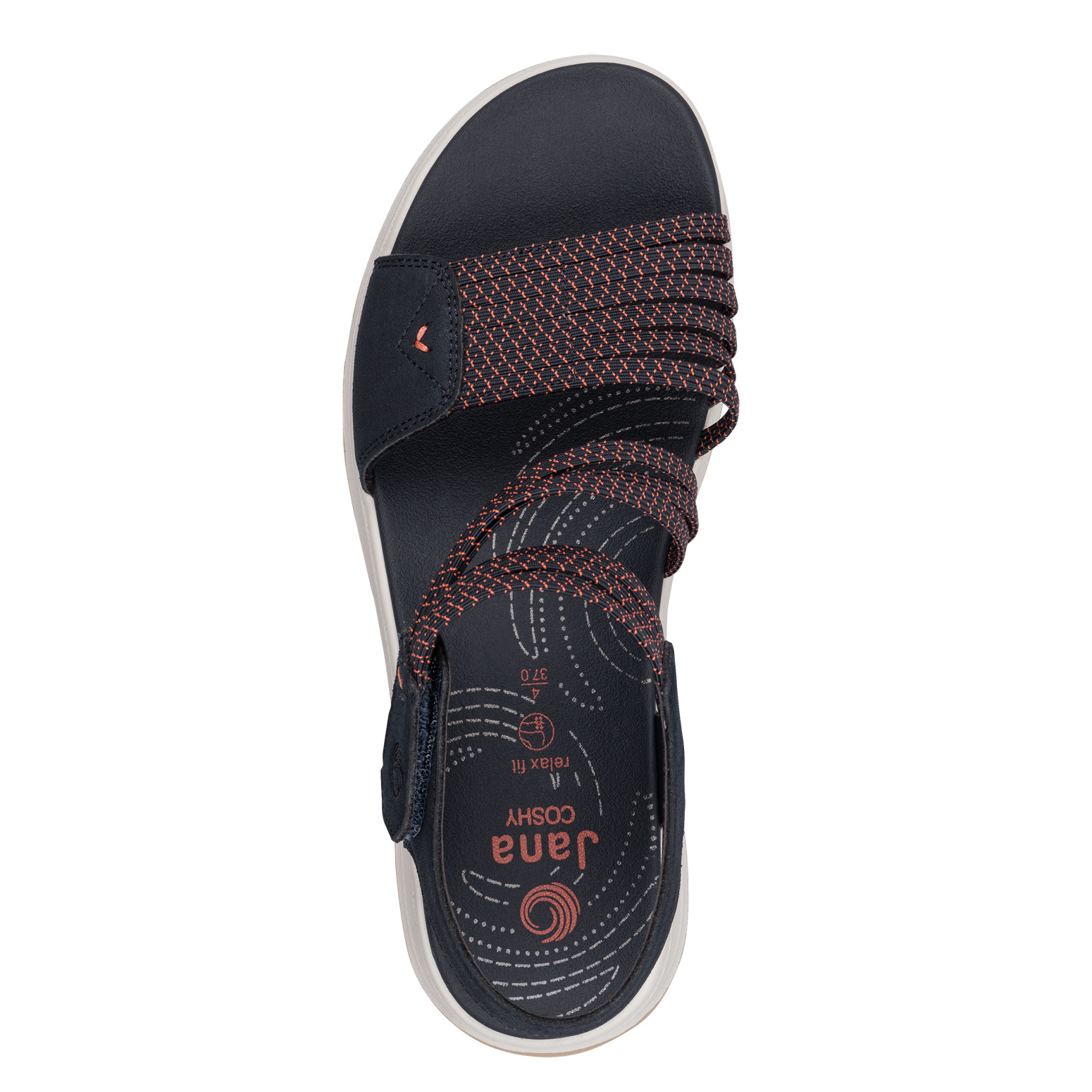 Jana Coshy Naisten Sandaalit - Korostava oranssi nauha - Image 6