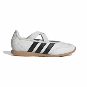 adidas Barreda Ballerinat - Tekstiili-nahkapäällinen valkoinen