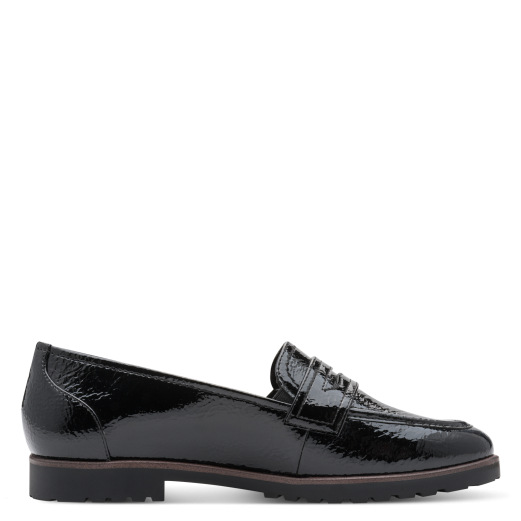 Tamaris Loafer musta patenttinahka - Image 2