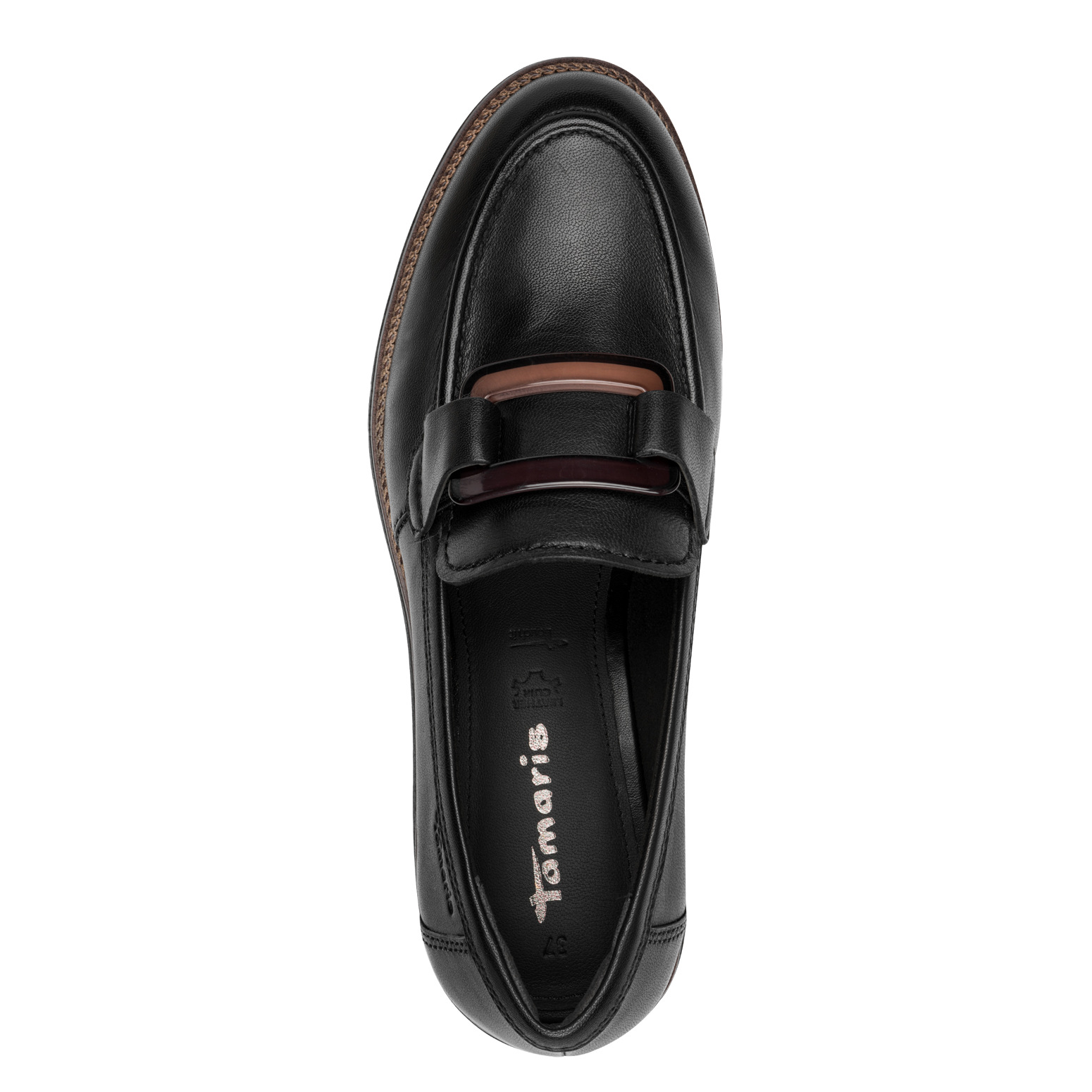 Tamaris Loafer Soljella Musta Nahka - Image 5