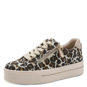 Jana Softline Sneaker leopard beige