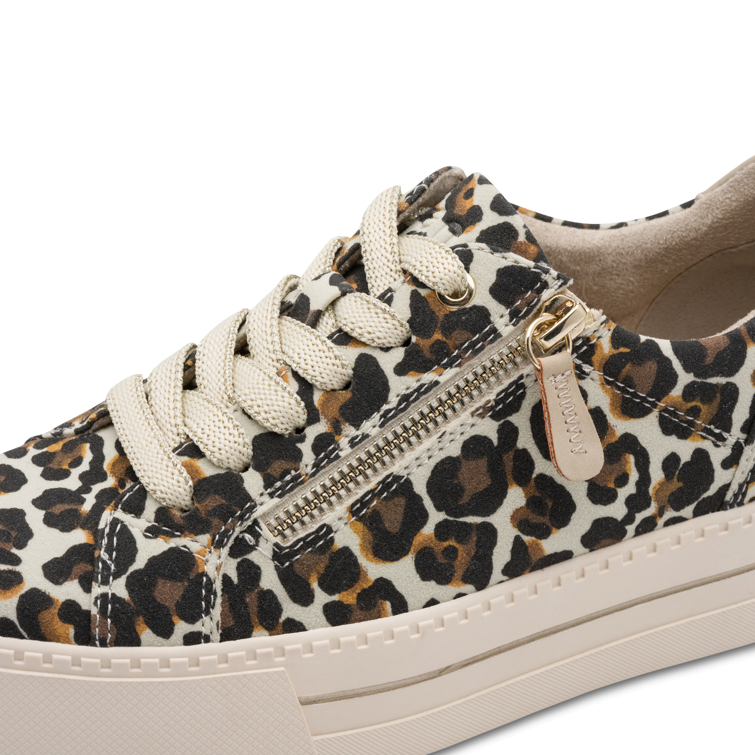 Jana Softline Sneaker leopard beige - Image 5