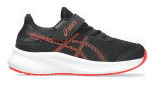 ASICS Patriot Kids musta-punainen juoksukenkä lapsille