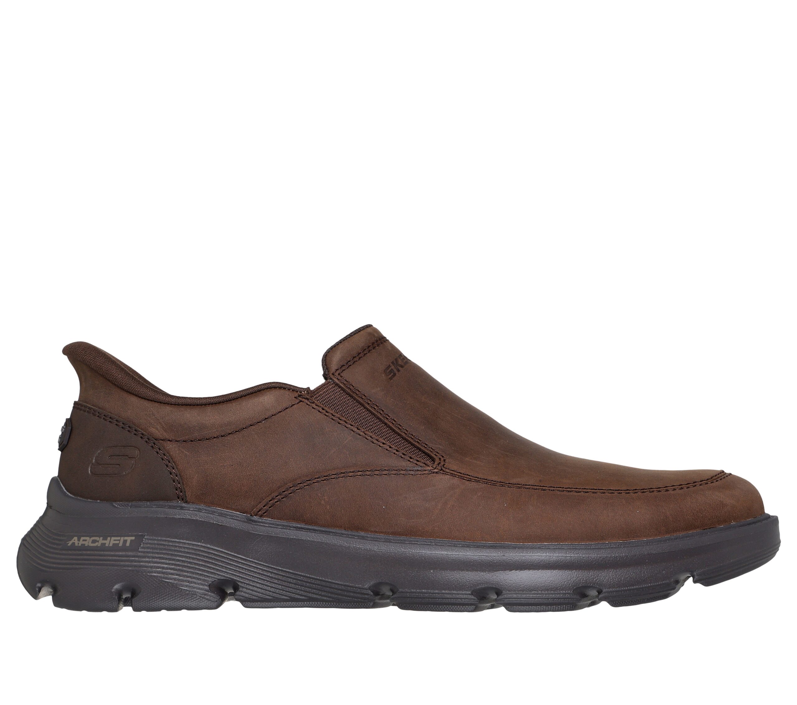 Skechers Slip-in 205518 nahkaiset kävelykengät
