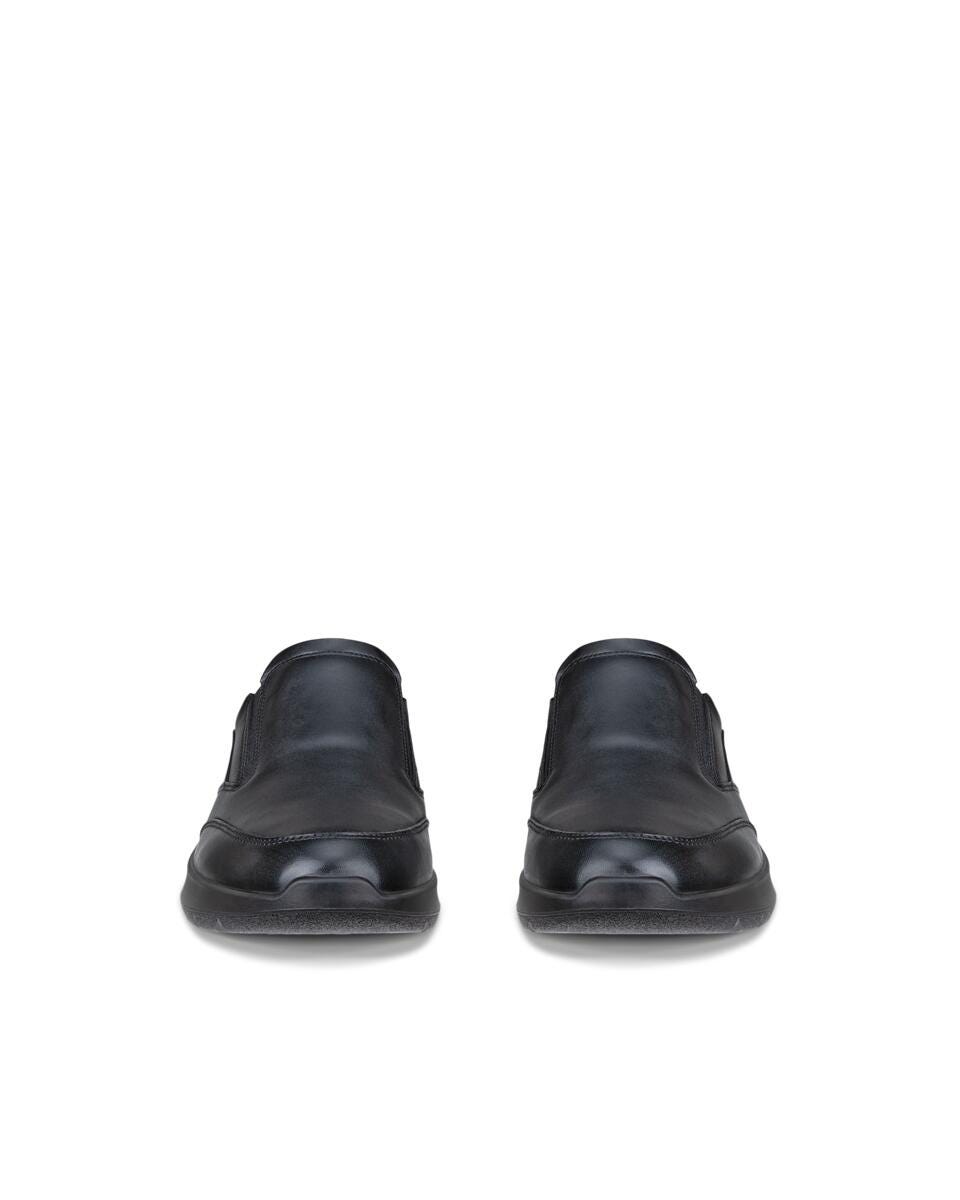 ECCO CITYSTRIDE SLIP-ON WALKER mustat nahkakävelykengät - Image 3