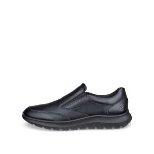 ECCO CITYSTRIDE SLIP-ON WALKER mustat nahkakävelykengät