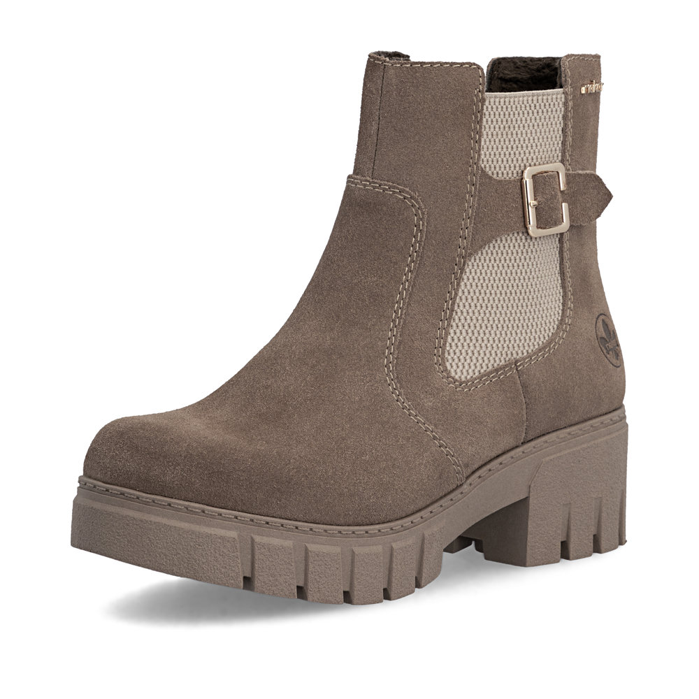 Rieker 74560-64 mokkanilkkuri, beige - Image 2