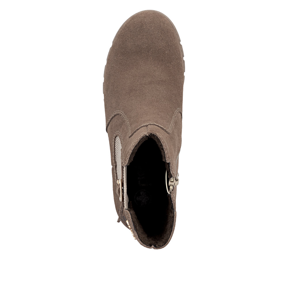 Rieker 74560-64 mokkanilkkuri, beige - Image 5