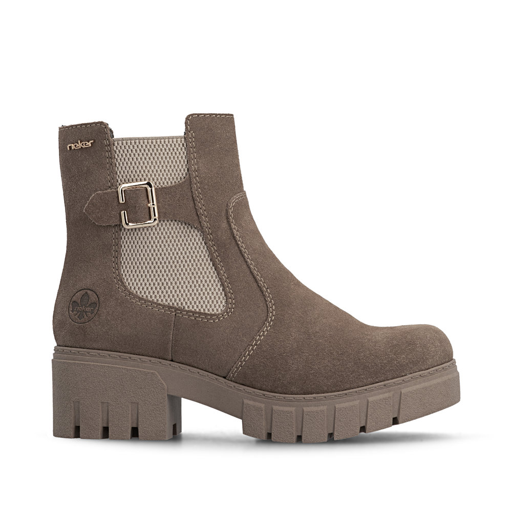Rieker 74560-64 mokkanilkkuri, beige - Image 11