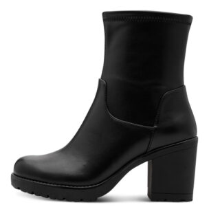 Marco Tozzi Ankleboot HH mustat nilkkurit tolppakorolla