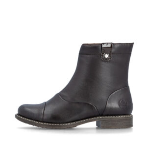 Rieker Ankle Zip nahkaiset nilkkurit vetoketjulla