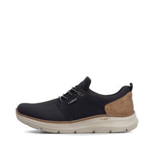Rieker Walker mustat slip-on-lenkkarit
