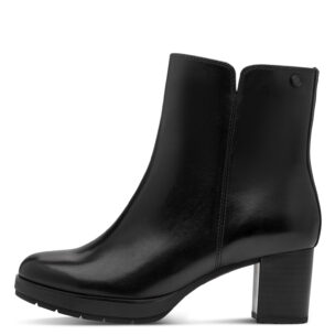 Jana Softline Ankle mustat nahkanilkkurit
