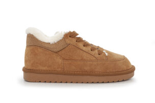 Duffy Wintersneaker kamelinruskeat nahkatennarit